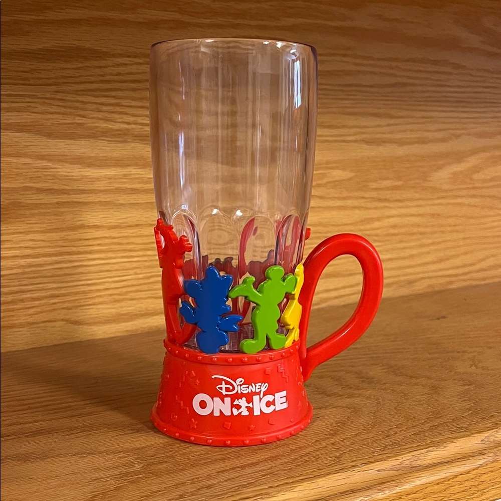 ⭐️3/$20 Disney On Ice Red Mug with Colorful Characters